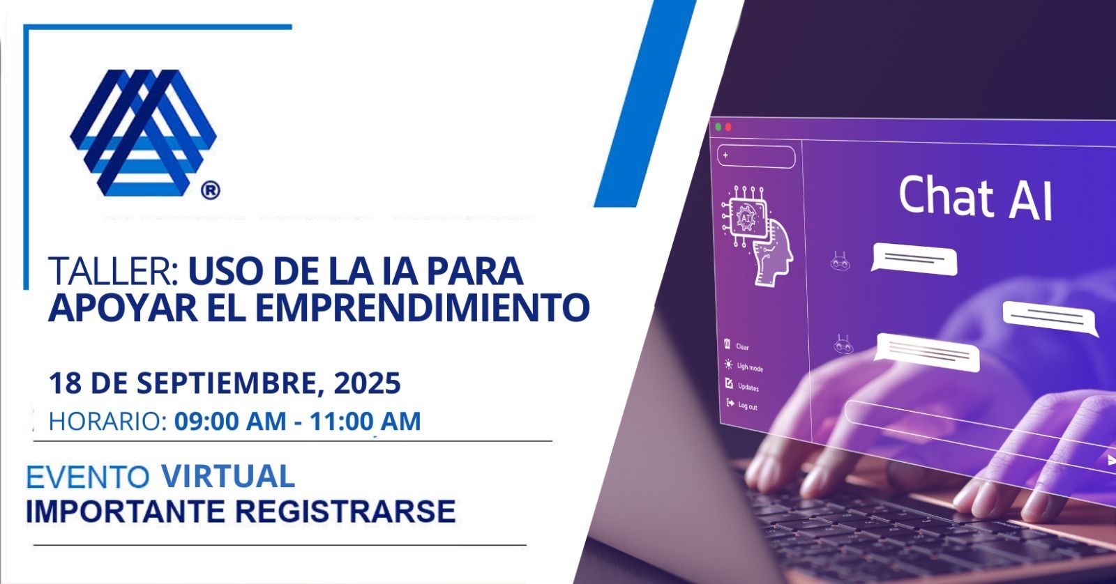 Taller: Uso de la IA para apoyar el emprendimiento